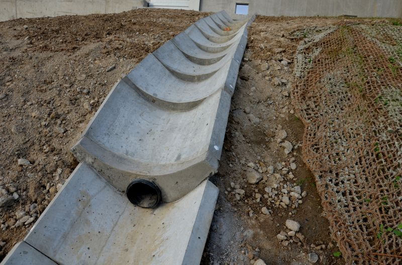 Drainage system installation
